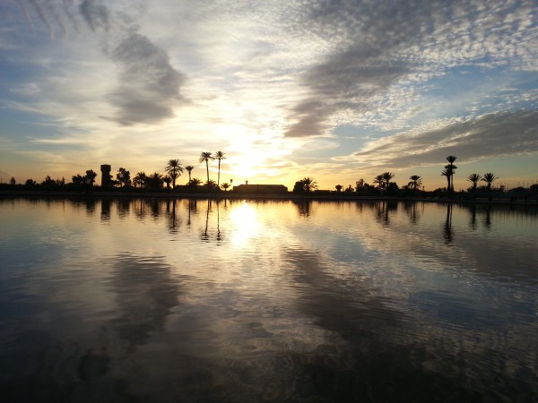 Se esconde el Sol en Marrakech