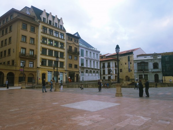 El casco histórico de Oviedo