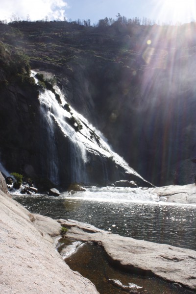 La cascada del Ézaro